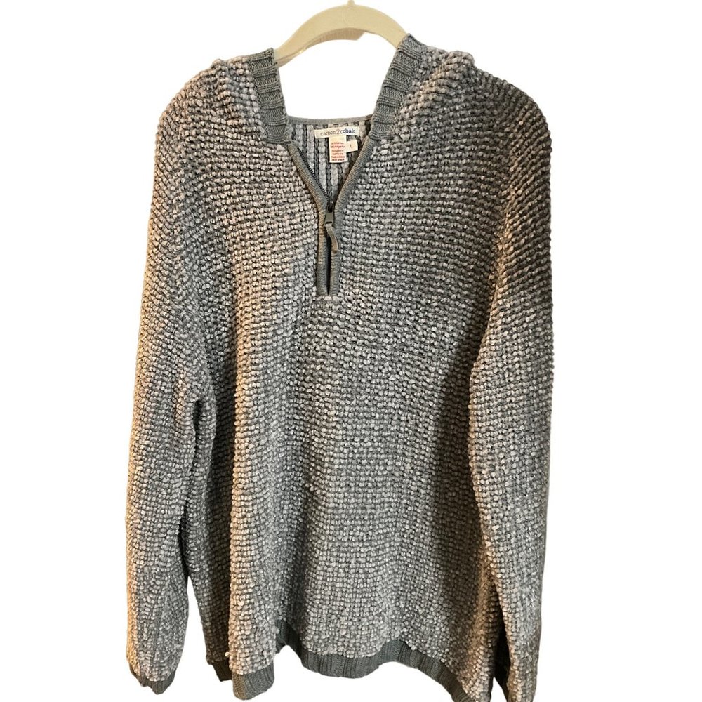Men's Carbon 2 Cobalt‎ Gray Pullover 1/4 zip